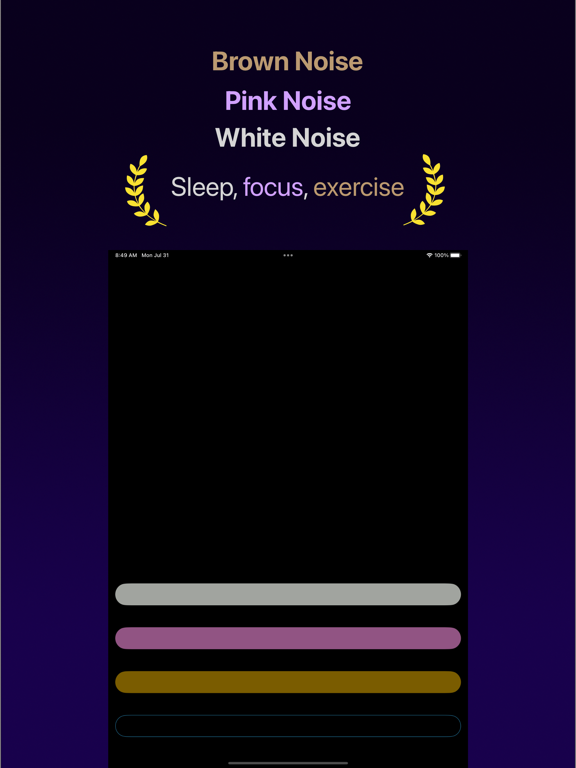 Screenshot #4 pour Brown Noise: Sleep + Focus