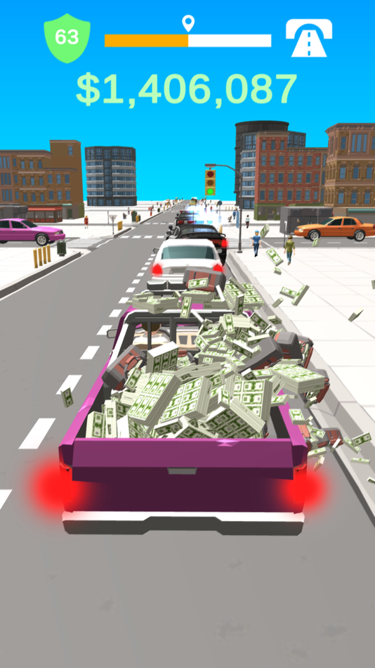 #2. Heist Getaway (iOS) 由: Henrique Silva