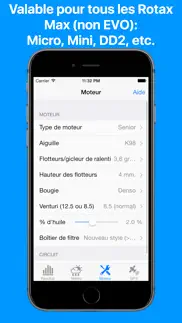 carburation pour rotax max iPhone Captures Décran 3