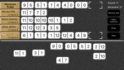 Mexican Train Dominoes Screenshot