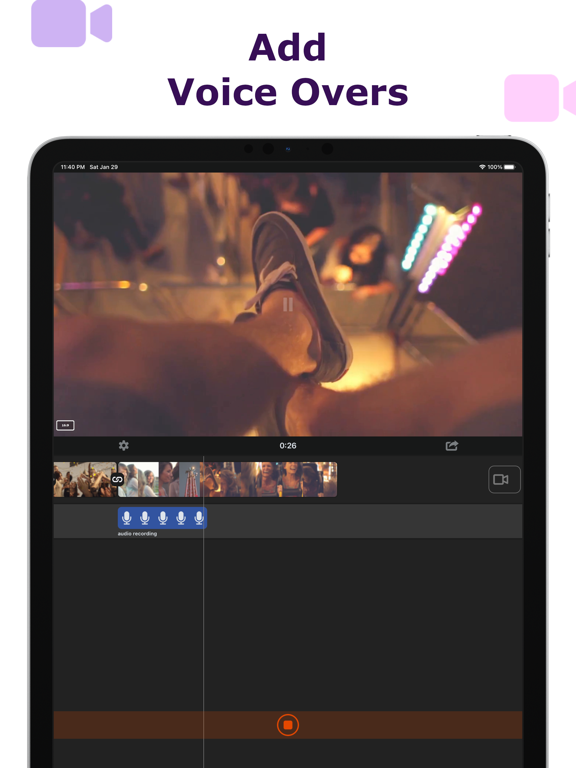 Screenshot #6 pour Add Music & Text Video Editor