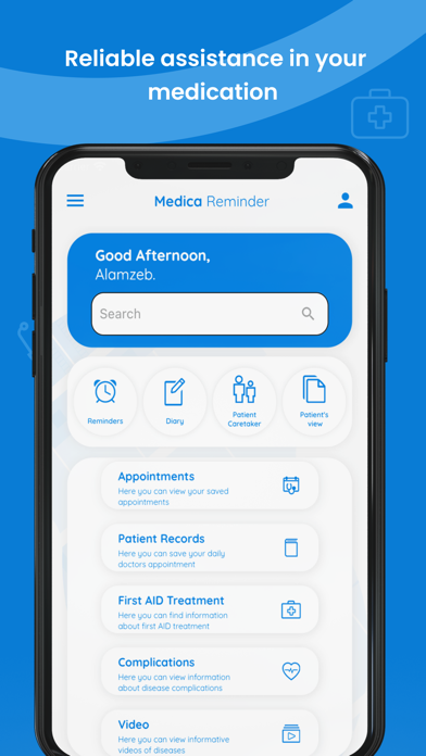 Medica Reminder Screenshot