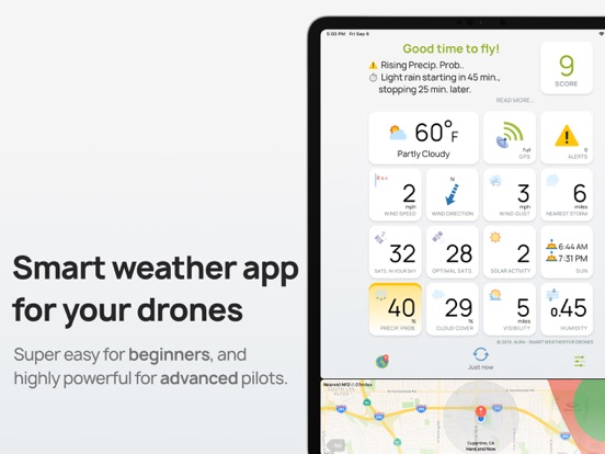 Screenshot #4 pour AURA - Smart Weather for Drone