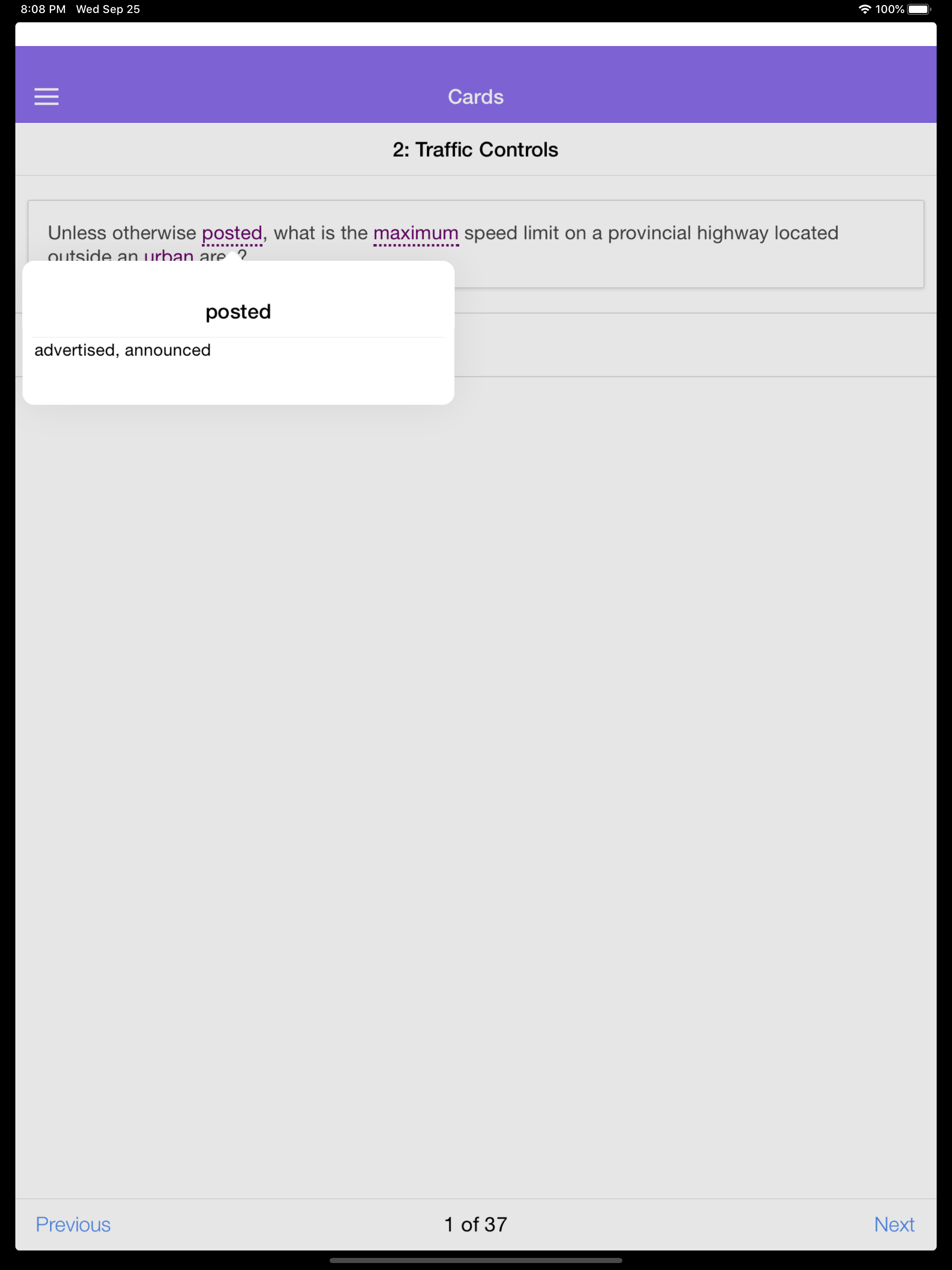 Learner’s Prep Kit Alberta screenshot 8