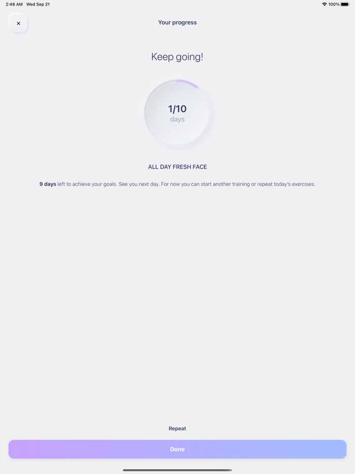 Yoga Facial by Face Fly App