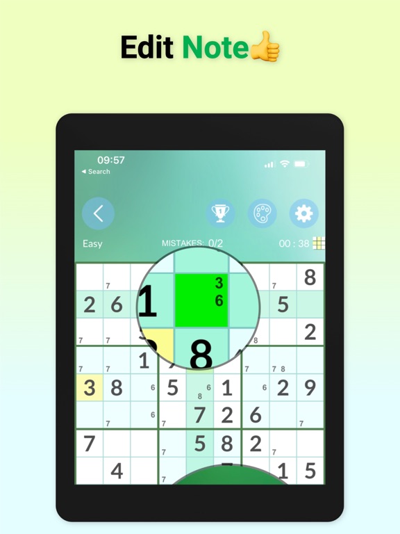 Sudoku Classic -Offline Puzzle iPad screenshot 7 - Games app
