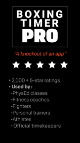 Boxing Timer Pro Round Timer screenshot