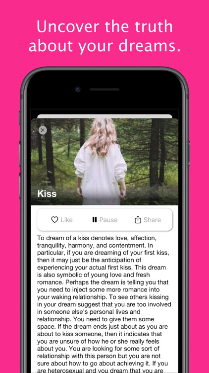 Dream Dictionary & Meaning