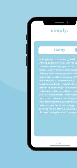 Game screenshot simply. - nutrition tips mod apk