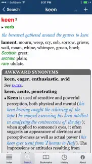 oxford thesaurus of english 2 iphone screenshot 3