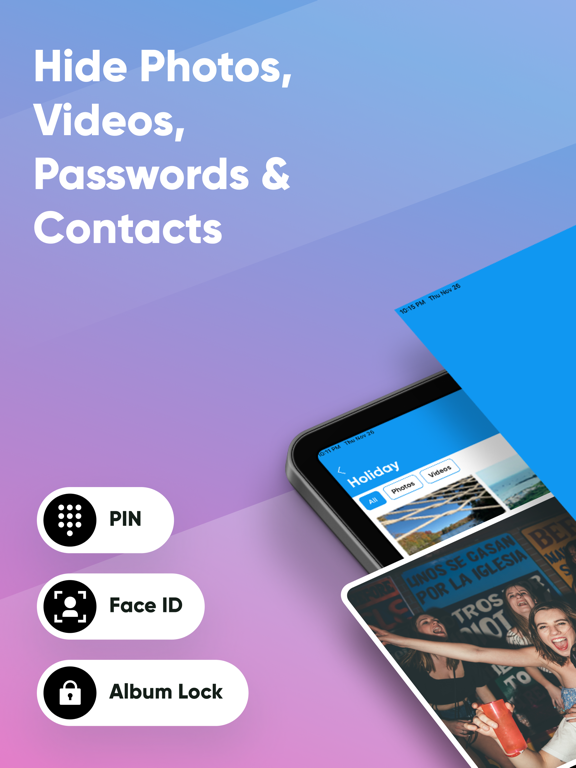 Screenshot #4 pour App Lock · Secret Photo Vault