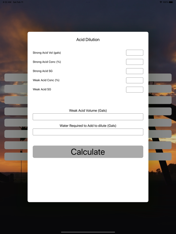 FrackCalc screenshot 4