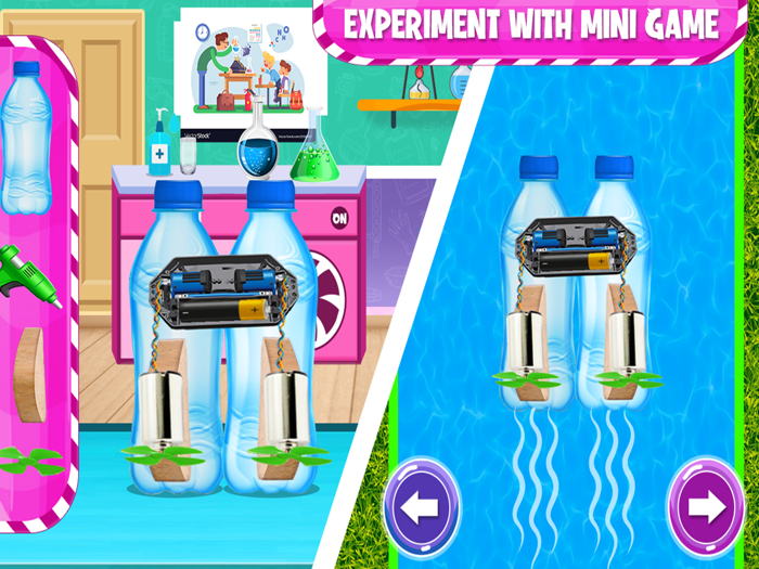 Science School Lab Experiment