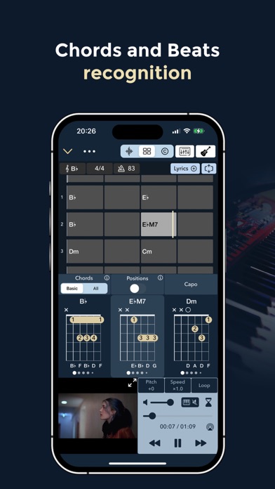 Music Memos - Chords & Lyrics Screenshot