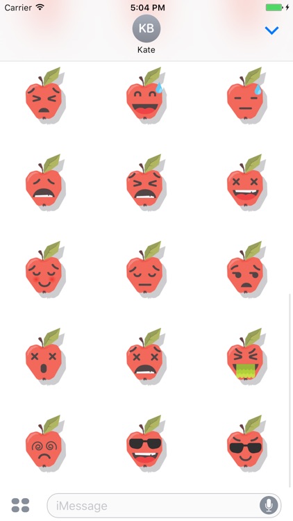 Sticker Me: Serious Apple screenshot-3