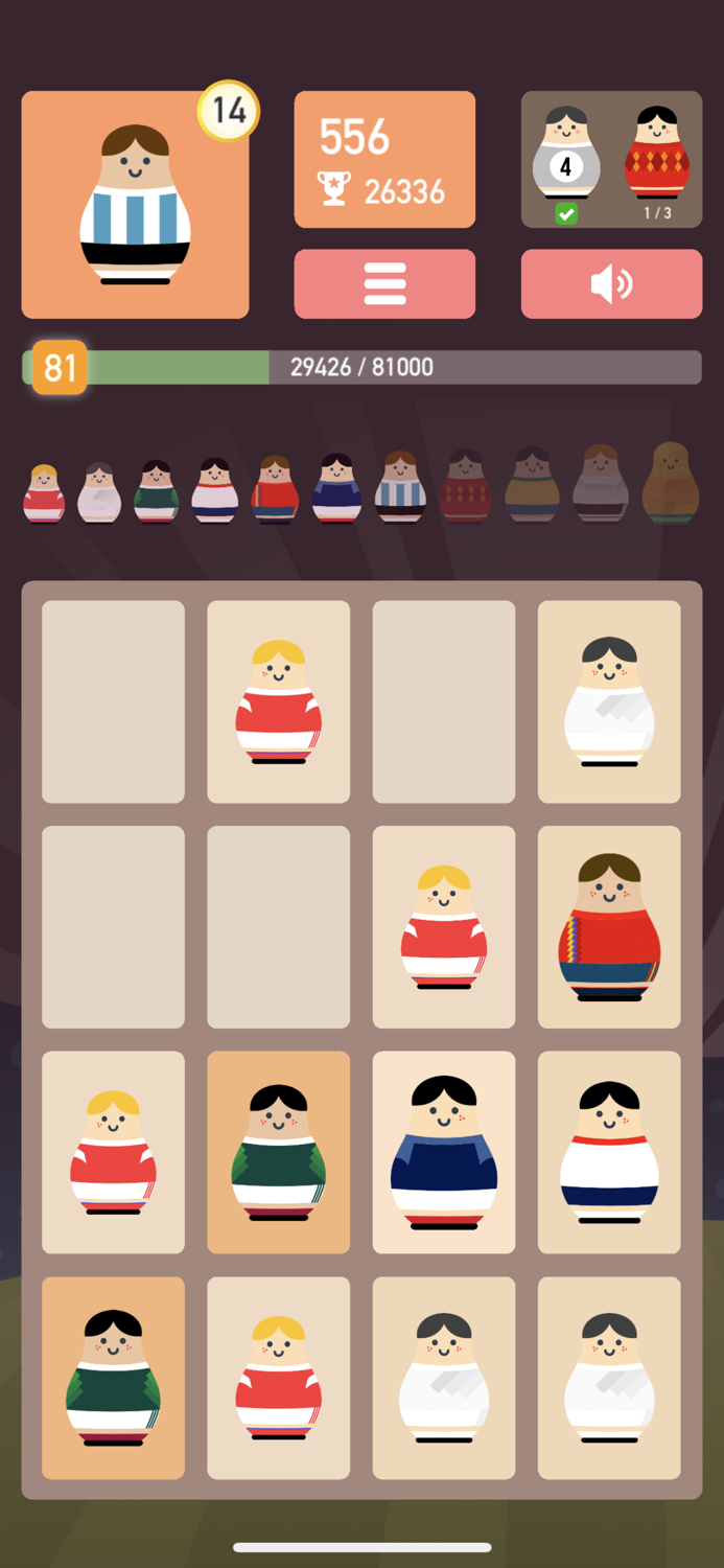 Matryoshka Puzzle Game