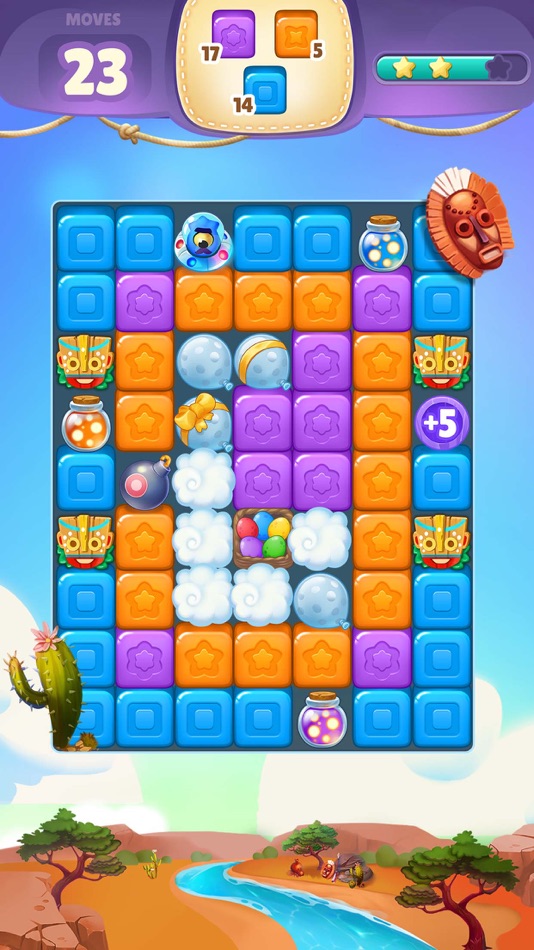 #5. Cube Rush Adventure (iOS) By: Ilyon Dynamics Ltd.