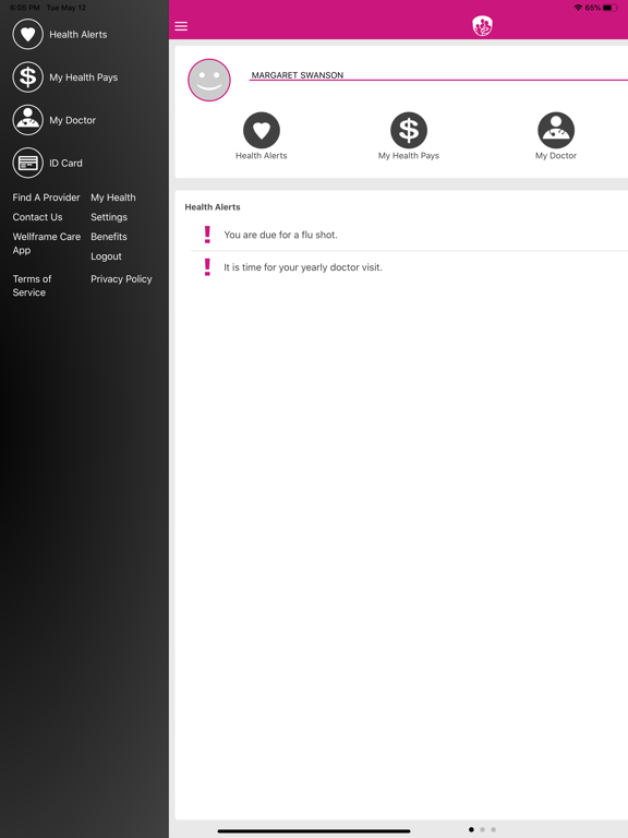 App screenshot