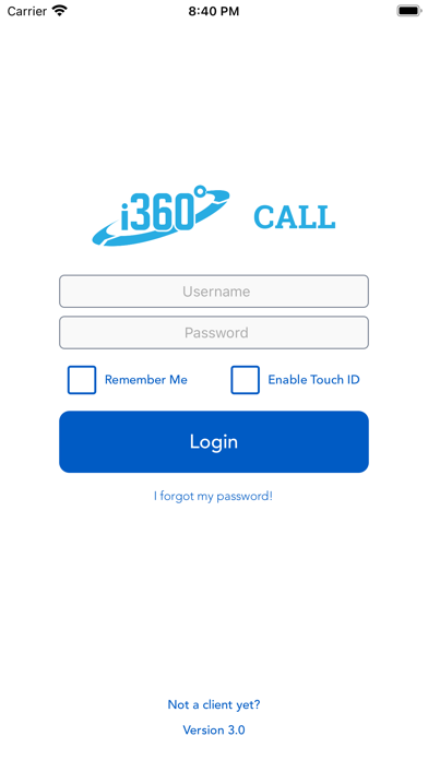 i360 Call Screenshot