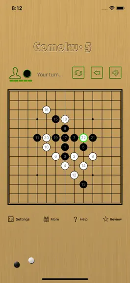 Game screenshot Gomoku∙5 - line five in a row apk