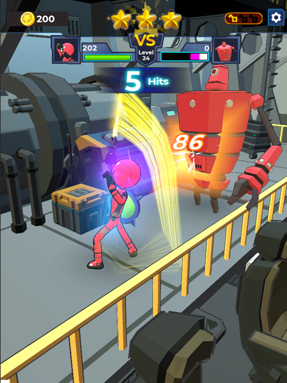 Supreme Saberman: 3D War Zone iPad screenshot 5 - Games app