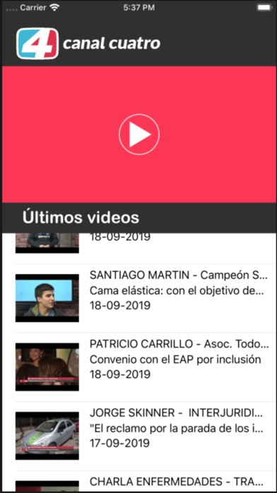 Canal Cuatro Jujuy Screenshot
