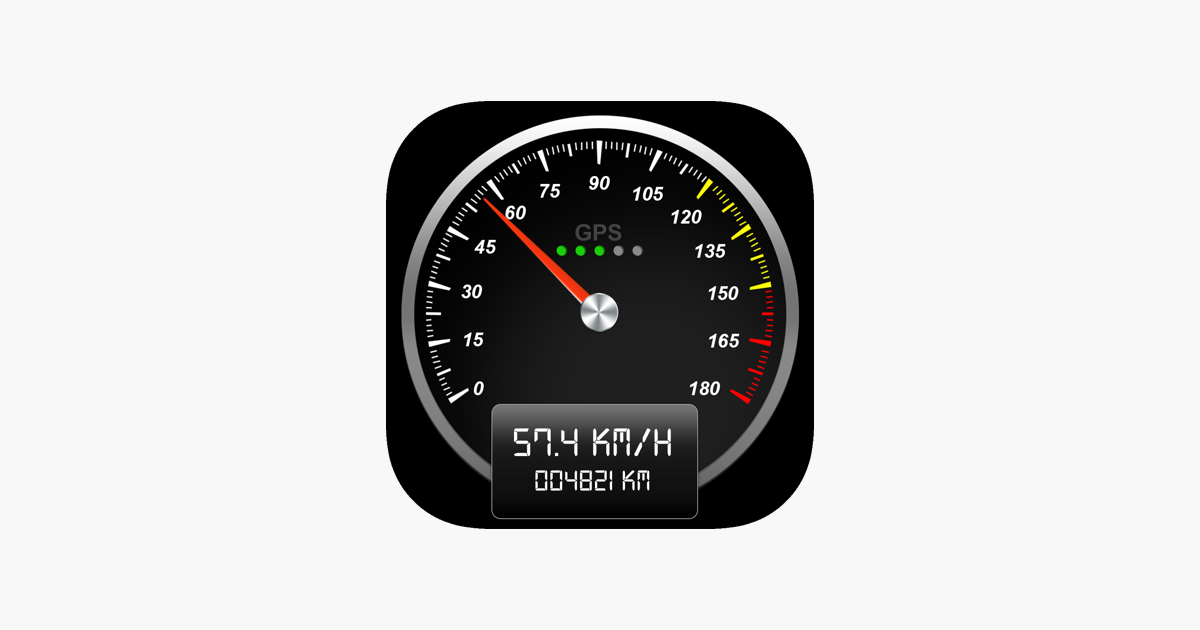 在app Store 上的 智能gps車速表