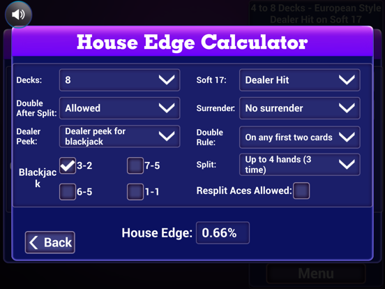 Screenshot #4 pour Blackjack Trainer: All in one