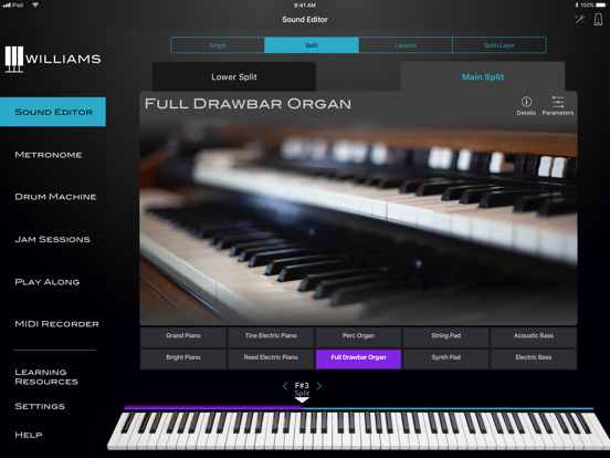 Screenshot #6 pour Williams Piano