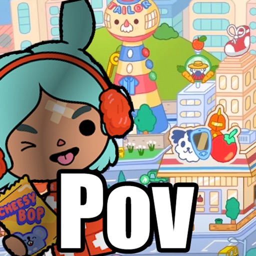 Toca life World characters in Gacha Life 