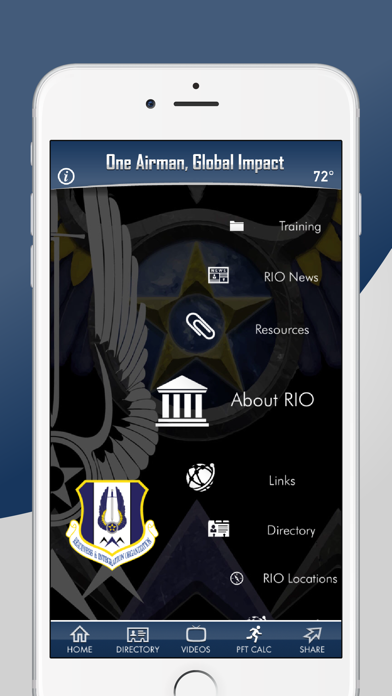RIO Connect IMA Mobile Wingman Screenshot