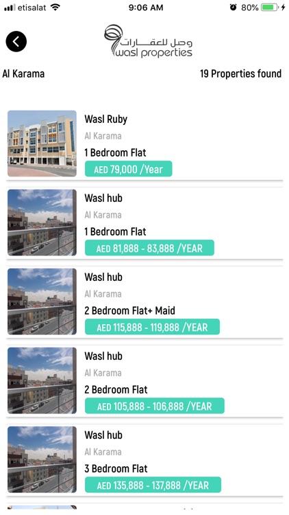 wasl properties  وصل للعقارات screenshot-4