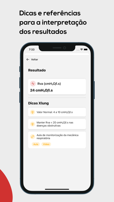 Xlung App Screenshot