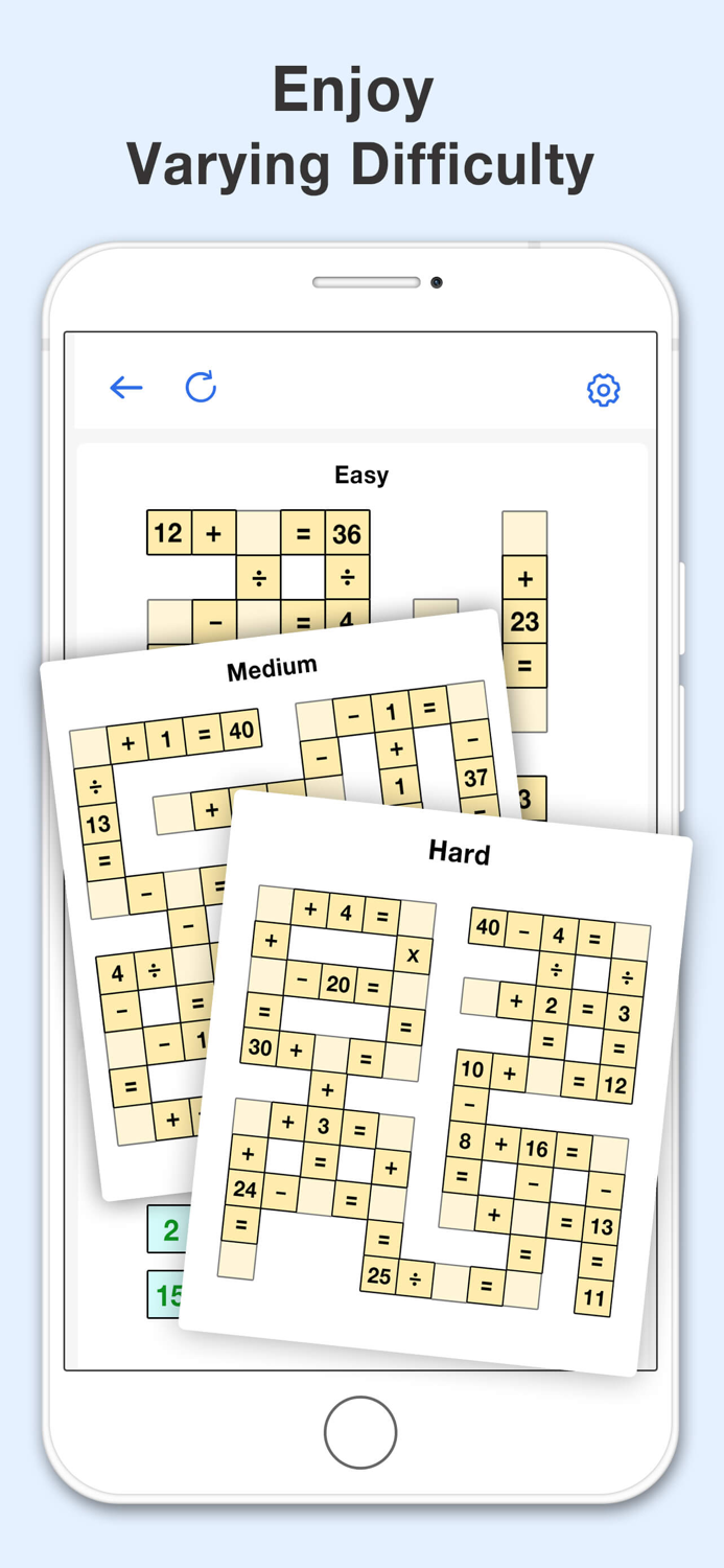 Math Cross - Math Puzzle Games