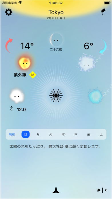 今日の天気、神様が教えます - Weath... screenshot1