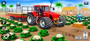 Big Tractor Farming Games 3D screenshot #5 for iPhone