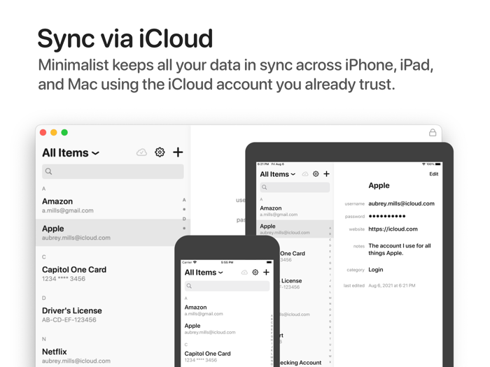 Minimalist Password Manager