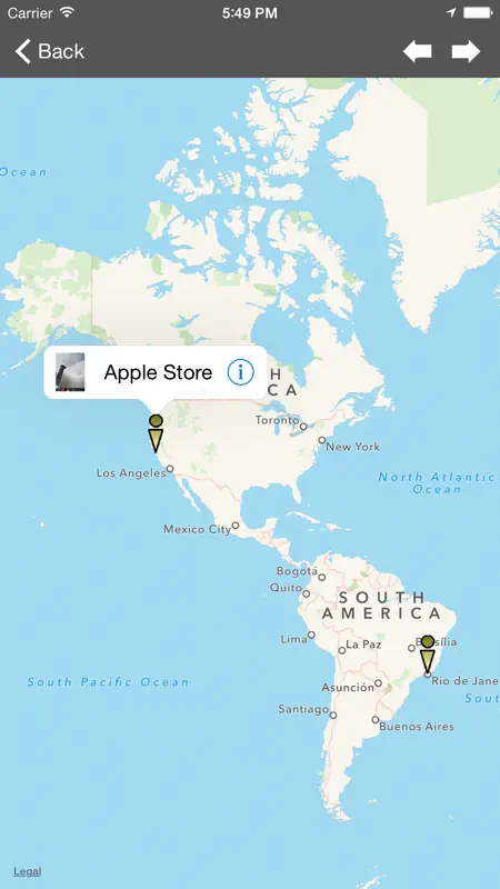 My Location Notes : Place+ screenshot 1 of 5