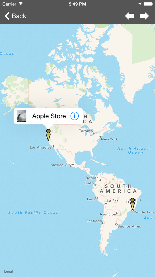 #1. My Location Notes : Place+ (iOS) Podle: Little Sam Software