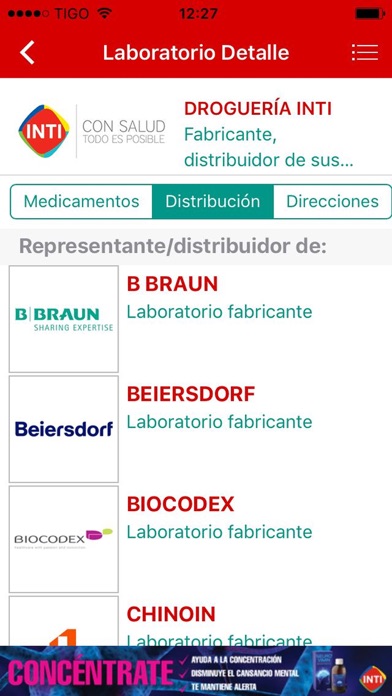 Infomerc Medicamentos Screenshot