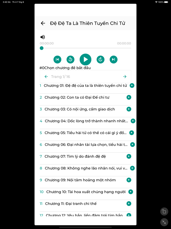 Truyện Audio Nghe Đọc Kết Hợp