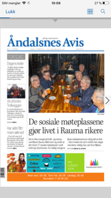 Åndalsnes Avis eAvis screenshot