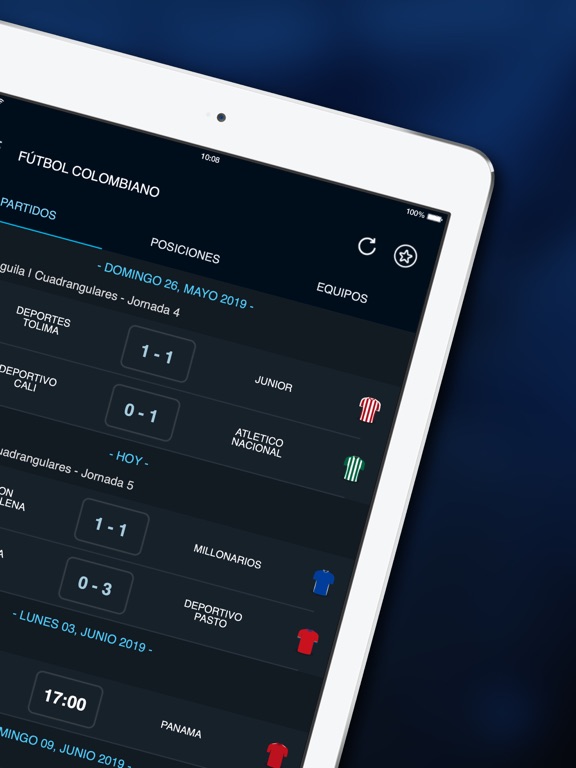 Screenshot #5 pour Fútbol colombiano - Resultados