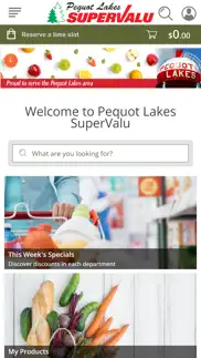 pequot lakes supervalu iphone screenshot 1