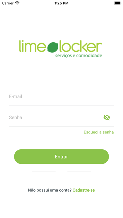 LimeLocker Residencial Screenshot