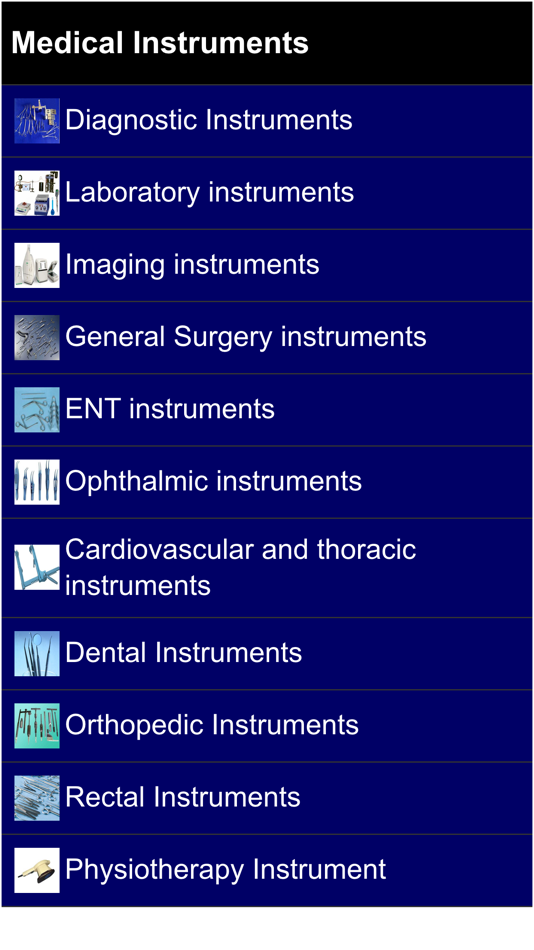 medical instruments - 1.3 - (iOS)