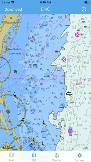 Nautical Charts & Maps iPhone Screenshot 4