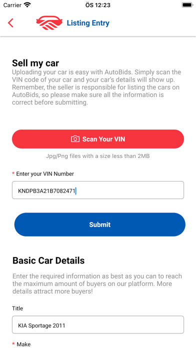 AutoBids: Car Auctions Screenshot