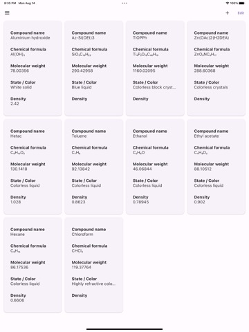 Chemical memoのおすすめ画像1