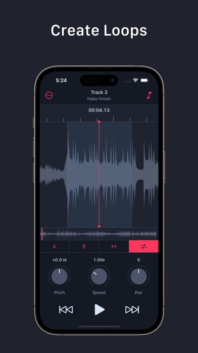 AudioTweak - Transcribe Music Screenshot